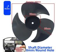 Set pale ventilatore a per sistemi di montaggio rotore 18 cm grigi