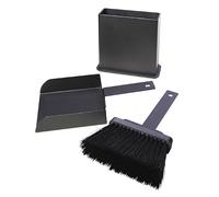 Set Paletta e Scopino per Pellet in Ferro con Contenitore Belfer 790 Antracite