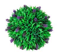 Set Palle di Bosso Artificiale 2 pz con Lavanda 30 cm