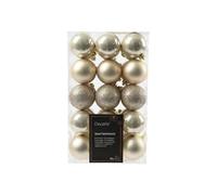 Set palline albero Natale (30pz-6cm) Plastica Green tea 9022636