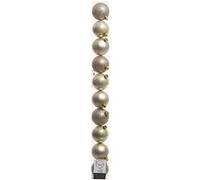 Set palline albero Natale (10pz-6cm) Plastica Pearl 9020176
