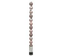 Set palline albero Natale (14pz-3cm) Plastica Blush pink 9020464