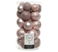Set palline albero Amicasa Clindro Sfera Mix 9022937