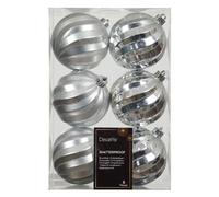 Kaemingk Set palline albero Natale (6pz) Plastica Silver 26074
