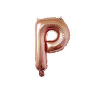 set palloncini in foglia 16 pollici happy easter oro rosa