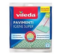 Set panni pavimenti 3 pz Microfibra (50x45cm) Igiene Super