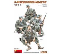 Set Panzergrenadiers 2 Miniart 35484 1:35, 4 Figurines