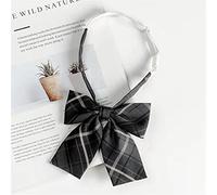 Set Papillon con Gonna a Pieghe Scozzese da Donna, Stile Giapponese, XS-XL, Fresco e Dolce, Semplice e Generoso, Design per Ridurre l'età, con Tessuto Liscio e Resistente (Gonna Ultrapler +