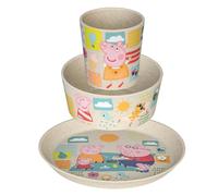 KOZIOL Connect Peppa Pig set di stoviglie da 3 pezzi 1 pz Set