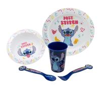 Set Pappa Bambini Disney Stitich da 5 pezzi