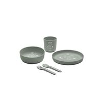 Set pappa in bioplastica - 8465 / Sage green - Nuvita