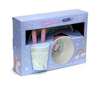 Set Pappa per Bambini in rPET (5 pezzi) - Unicorno Magico