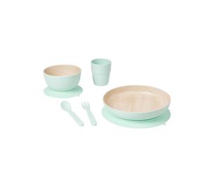 Set pappa Saro Nordic con ventosa 5 pezzi
