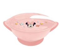STOR Disney Baby Minnie - Ciotola con ventosa coperchio e cucchiaio
