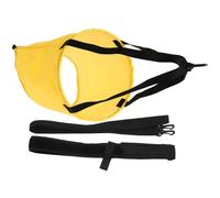 Set, Paracadute di Resistenza per Nuoto Regolabile Allenamento Giallo | Corda Elastica, Sacca D’acqua e Spallacci, per Pratica in Piscina Interrata e Tratti Tecnici
