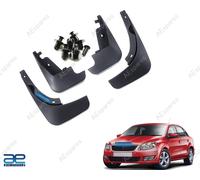 Set Di Parafanghi Da 4 Compatibile Con Skoda Rapid 2011 - 2016 Tipo 1 AEs