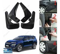 Set Parafanghi 4 Pezzi In PVC Nero Per Tata Safari 2021-2023 @UK