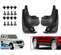 Set Parafanghi 4 Pezzi Nero Compatibile Con Mahindra Bolero Plus BS-6 2020