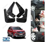 Set Parafanghi 4 Pezzi Nero PVC Per MG Hector Left Rear Right Front