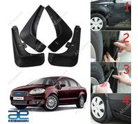 Set Parafanghi Ant. Post. 4 Neri Compatibile Fiat Linea 2008-2011 @UK