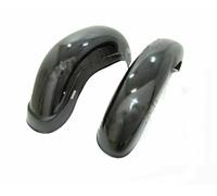 Set Parafanghi Anteriore E Posteriore Nero Verniciato Per Royal Enfield 350cc