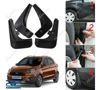 Set Parafanghi In Fango 4 Pezzi Nero Compatibile Con Ford Freestyle