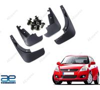 Set Parafanghi In Fango 4 Unità Nero Compatibile Con Suzuki Swift Type 2 @US