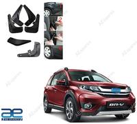 Set Parafanghi in Gomma 4 Pezzi Nero Compatibile con Honda BR-V 2016-2020