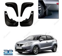 Set Parafanghi in Gomma Neri 4 Pezzi AEspares per Maruti Suzuki Baleno T2