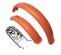Set parafango anteriore e posteriore Fat Bike per Fat Bike Wings Full Cover (66 pollici) (arancione)