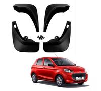 Set Parafango Anteriore Posteriore 4 Pezzi Nero Per Maruti Suzuki Alto K10 2022