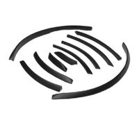 Set Parafango Per Q7 RSQ7 Per Sline SQ7 2006-2015 Sopracciglia Ruote Auto Passaruota Parafango Traghetto Palpebre Parafanghi Svasati Strisce Rifiniture(Bright Black)