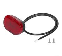 Set parafango posteriore con luce posteriore e gestione cavi per Xiaomi Electric Scooter 4 Lite, robusto accessorio in ABS per paraspruzzi e visibilità notturna, kit di montaggio completo (D)