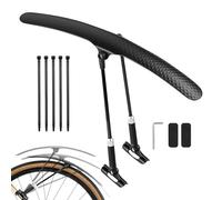 Set parafango posteriore per bicicletta - universale adatto per mountain bike e bici da strada | Protezione per ruota posteriore della bicicletta facile da installare, protezione contro il fango per i