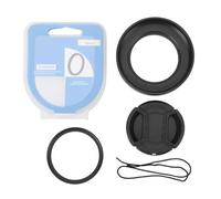 Set Paraluce 46mm LH HN40 Filtro Parasole Copriobiettivo Fotocamera Z DX Kit Accessori Obiettivo da 16 a 50 Mm F/3,5 a 6,3 VR