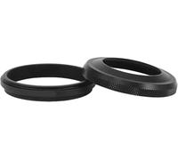 Set paraluce e adattatore 2 in 1, compatibile con Fujifilm | Set nero ultra-sottile tutto in metallo per accessorio fotocamera FinePix X100VI / X100V