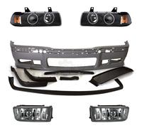 Set Paraurti ant. +Fendinebbia + fari Labbro per BMW E36 anno fab. 90-99