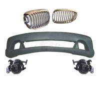 Set Paraurti Anteriore + Fendinebbia per BMW 3er E46 Anno Fab. 03-07 Solo Cabrio