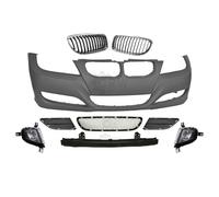 Set Paraurti Anteriore per BMW 3er E90 E91 Anno Fab. 08-11 Vettore+ Grigli