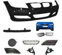 Set Paraurti Anteriore per BMW 3er E90 E91 Anno Fab. 08-11 Vettore + Grill +