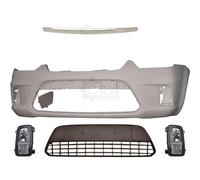 Set Paraurti Anteriore Primer+Nebbia+Griglia+Accessori per Ford C-Max DM2
