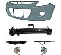 Set Paraurti Anteriore Primer Supporto Accessori Nebbia per Hyundai i20