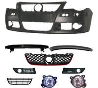 Set Paraurti Anteriore Primer Supporto + + Accessori+ + Nebbia per VW Polo 9N3
