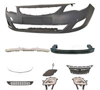 Set Paraurti Anteriore Supporto+ Accessori+ + Nebbia per Opel Astra J Anno Fab.