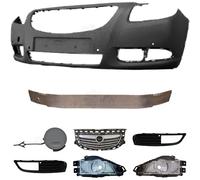 Set Paraurti Anteriore+Supporto+Accessori+Nebbia per Opel Insigna Anno Fab.