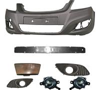 Set Paraurti Anteriore Supporto+Accessori+Nebbia per Opel Zafira B Anno Fab.