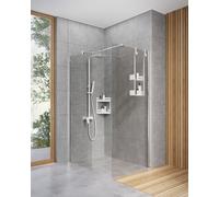 Set parete doccia walk-in Deante Kerria Plus KTS_030P, parete doccia walk-in Deante Kerria Plus KTS_038P