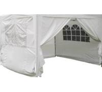 Set pareti di chiusura perimetrale con finestre per gazebo Cora 3x4,5 cm