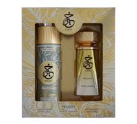 Set Paris Corner: Khair Felicity, eau de parfum, da donna, 100 ml + Khair Felicity, deodorante spray, da donna, 200 ml