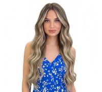 Set Parrucche Per Capelli Ondulati - Parrucca Ondulata Con Clip Invisibile, 18 Parrucche Per Capelli Ricci, Pezzo Di Çapelli Realistico Ṕer Le Donne, Ṕarrucche P̀er Ćapelli Traspiranti P̃er Signore Sp